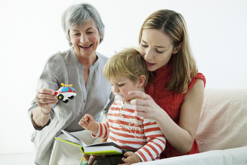 Wall Mural - family indoors