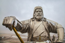 Genghis Khan Equestrian Statue, Tsonjin Boldog, Mongolia