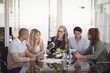 © wavebreak3 - Business people working together at office
