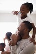© WavebreakMediaMicro - Happy family brushing teeth in bathroom