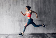 Fit Woman Running