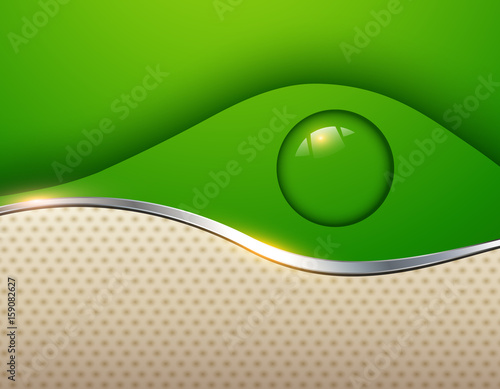 Green abstract background