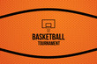Sport background with basketball tournament. Vector illustration