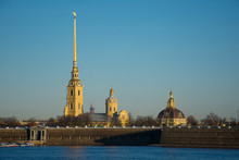 Peter And Paul Fortress In St. Petersburg