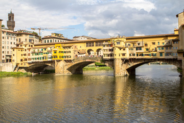 Ponte Vecchio in Florence, Italy.