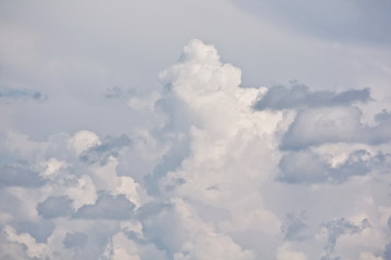 Wall Mural - white clouds in the blue sky