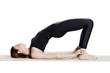 © rilueda - Yoga Bridge Pose variation - Chatush Padasana