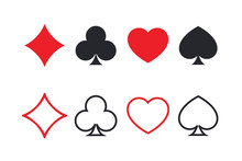 Set Of Playing Cards Symbol