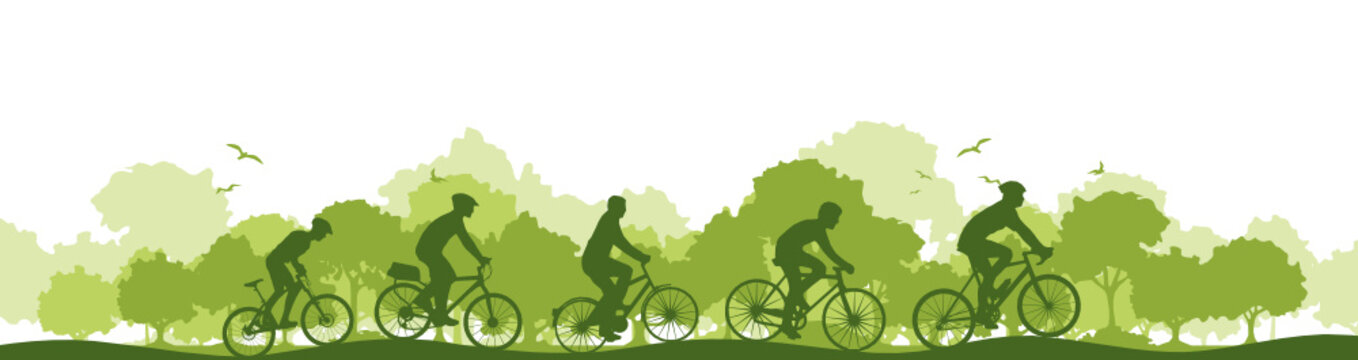 Silhouette Radtour