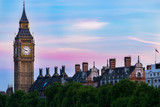Fototapeta Londyn - Big Ben in London, United Kingdom 