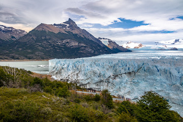 Canvas Print - Perito Moreno Glacier at Los Glaciares National Park in Patagonia - El Calafate, Santa Cruz, Argentina