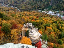 Fall Colors At Chimney Rock