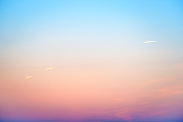 Wall Mural - sunset or sunrise colorful sky