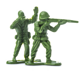 Wall Mural - Collection of traditional toy soldiers