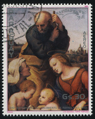 Canvas Print - Canigiani Holy Family by Raphael