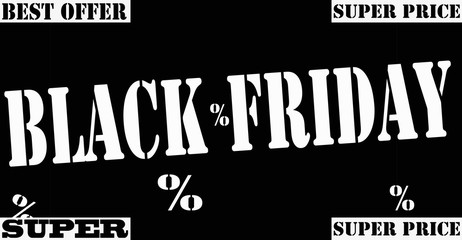 Sticker - Black Friday