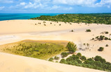 Fototapeta  - Bazaruto island sand dunes