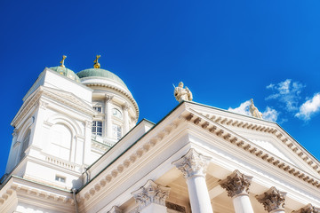 Wall Mural - Helsinki cathedral details in finland