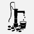 water pump well icon