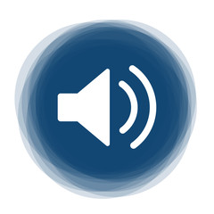 Poster - Abstract round button - sound - volume