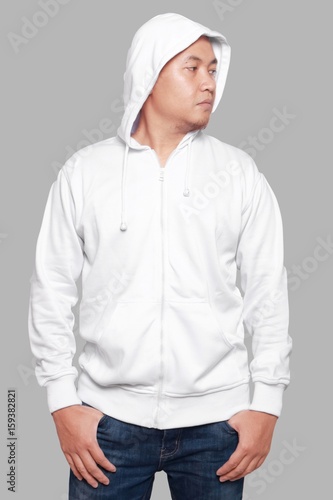 Download Blank sweatshirt mock up, front view, isolated on grey ...