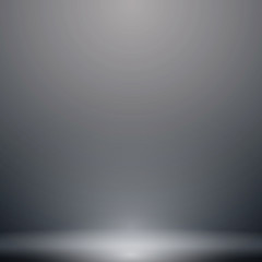 Wall Mural - abstract luxury dark grey and black gradient with lighting background studio backdrop, well use as b