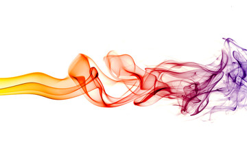 Abstract smoke art