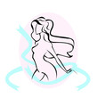 © kalistomina - Silhouette of a girl
