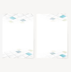 Canvas Print - Abstract geometric background