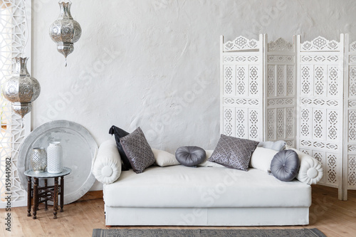 Eastern Traditional Interior Morocco Style Room Arch And Window