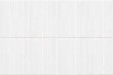 white ceramic strips with vertical structure