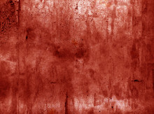 Scary Red Grunge Wall Texture