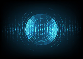 Wall Mural - sound wave