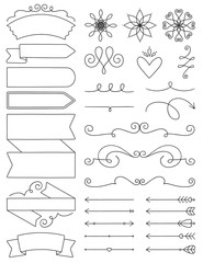 Wall Mural - Doodle Design Elements