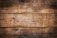 Weathered Brown Wooden Boards Background