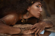 © zolotareva_elina - attractive tribal woman with ethnic jewelry