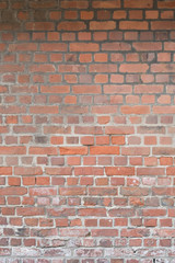 Wall Mural - old vintage brick wall texture background