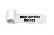 Konzept - think outside the box 