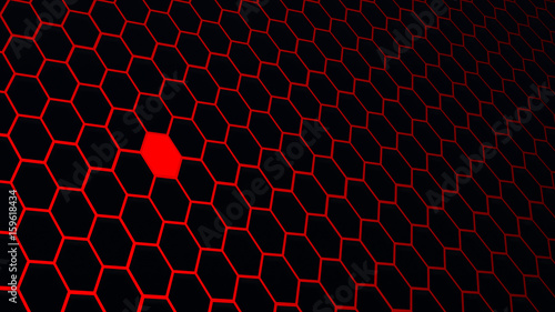 A Red Graphic Design Wallpaper With Beehive Honeycomb Style Buy A Red Graphic Design Wallpaper With Beehive Honeycomb Style Buy