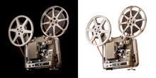 Movie Projector Isolated