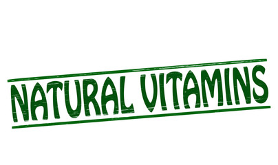 Sticker - Natural vitamins