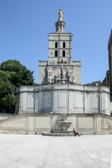 Wall Mural - The Popes' Palace of Avignon