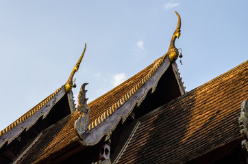 Temple roof