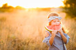© MeganBetteridge - Adorable girl with watermelon slice