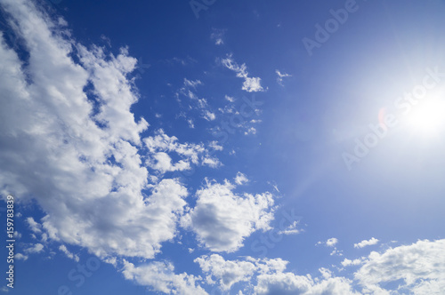 背景素材太陽と青空と雲stock Photo Adobe Stock 背景素材太陽と青空と雲stock Photo Adobe Stock