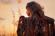 © zolotareva_elina - close up of beautiful young woman at sunset