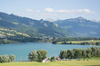 © kdreams02 - A View of Lac de la Gruyère (Lake of Gruyère) in Switzerland on a Summer Day