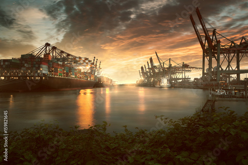 Zdjęcie XXL Port w Hamburgu, Burchardkai