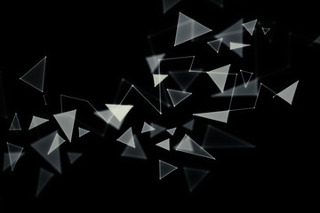 Wall Mural - broken glass backdrop