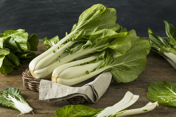 Raw Green Organic Bok Choy